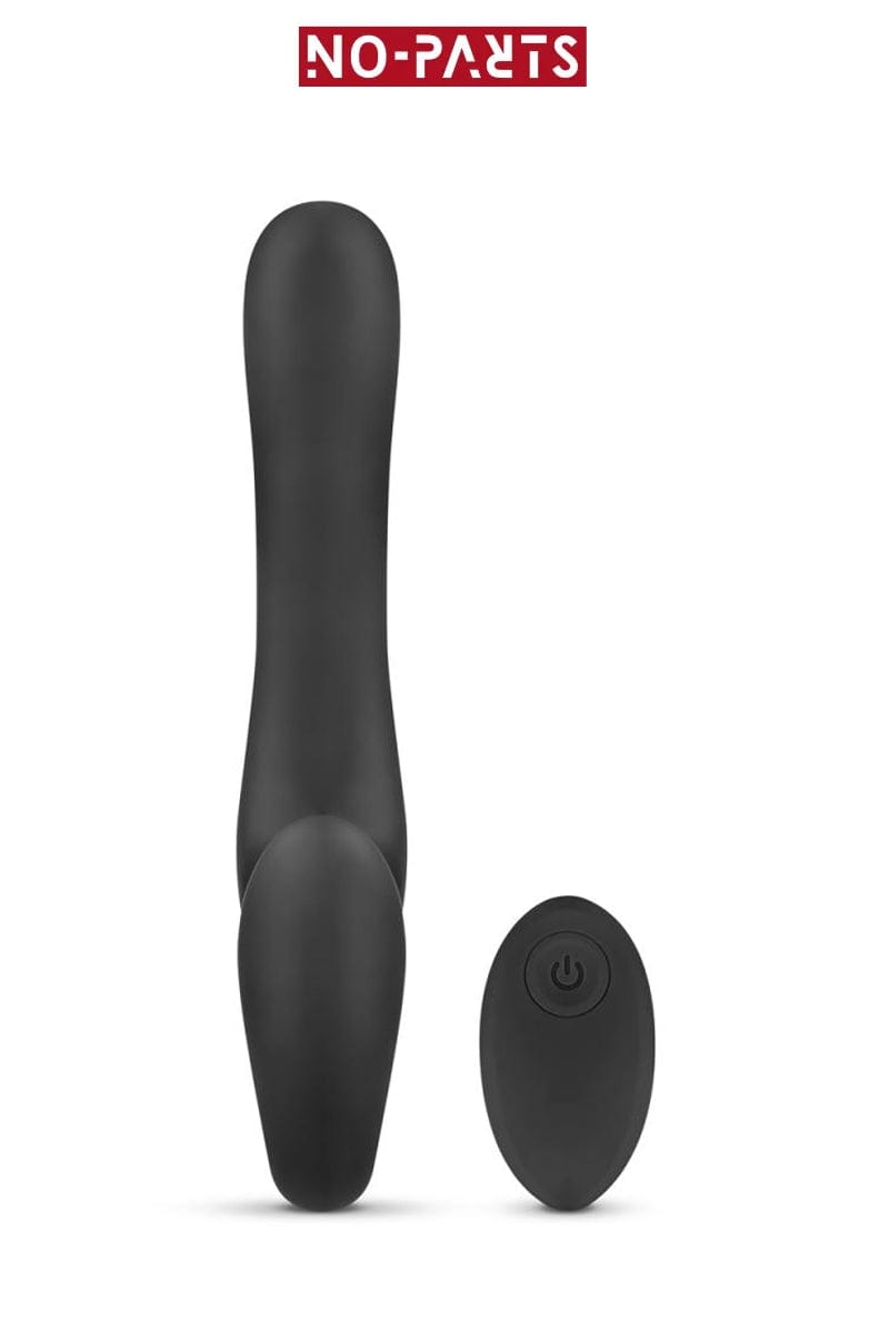 Gode-ceinture anatomique télécommandé sans harnais Avery 22 cm - No-Parts