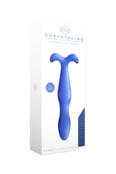 Gode de luxe en verre translucide incassable élégance 18cm - Chrystalino