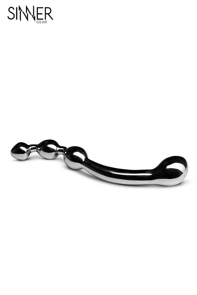 Gode dildo en métal Pleasure Wand gode de luxe 20 cm - Sinner Gear