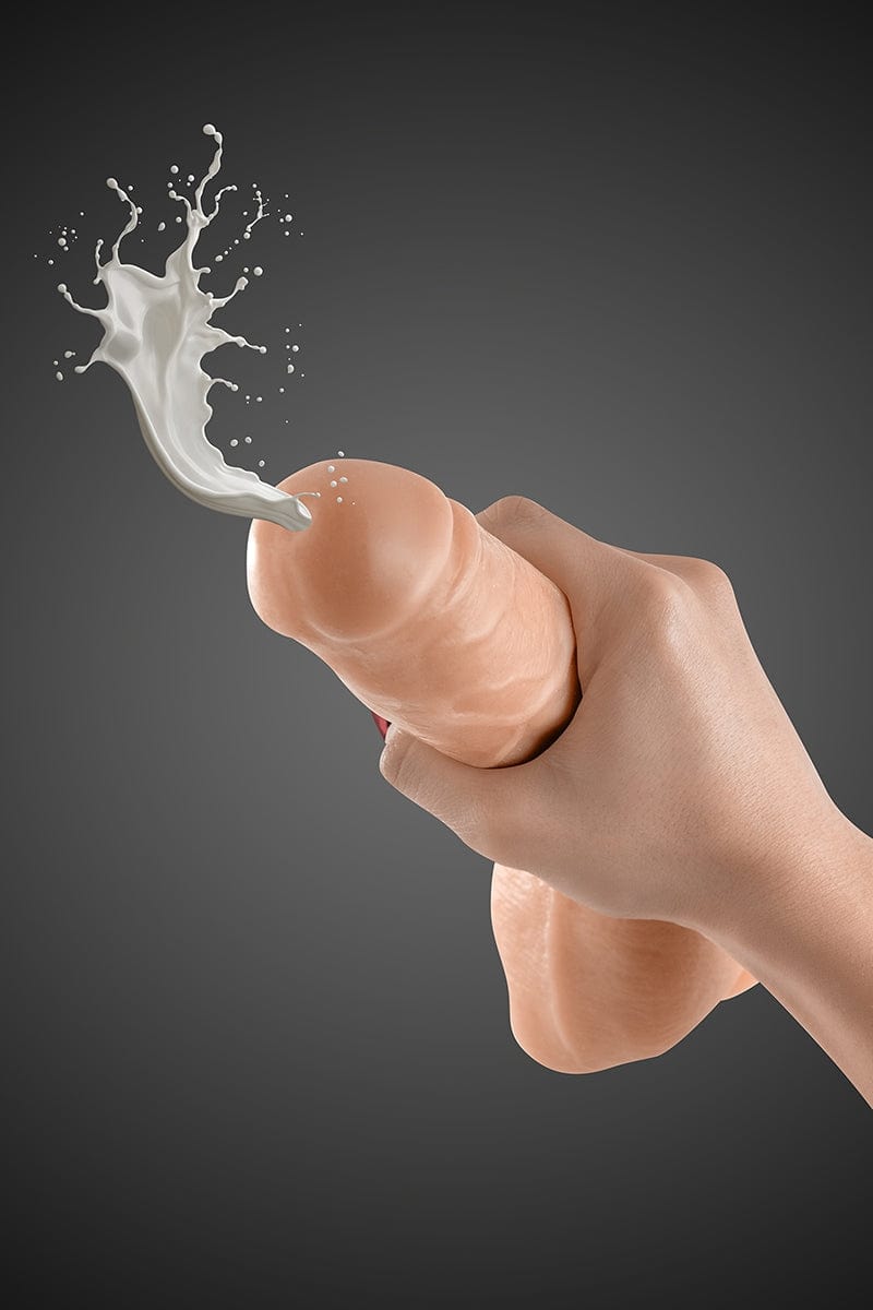 Gode éjaculation faux sperme Cum Roby 23 x 4,2cm - Real Body
