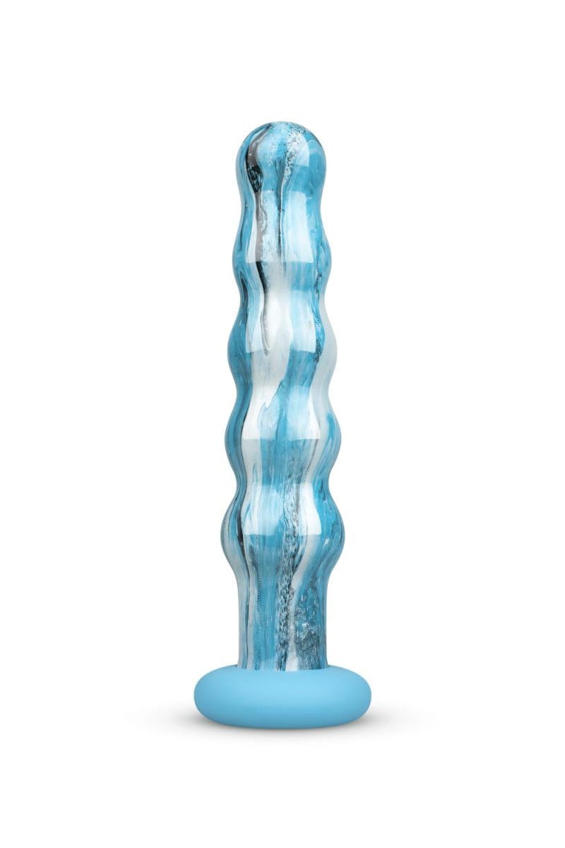 Gode en verre Ocean Flow 17 cm - Gildo