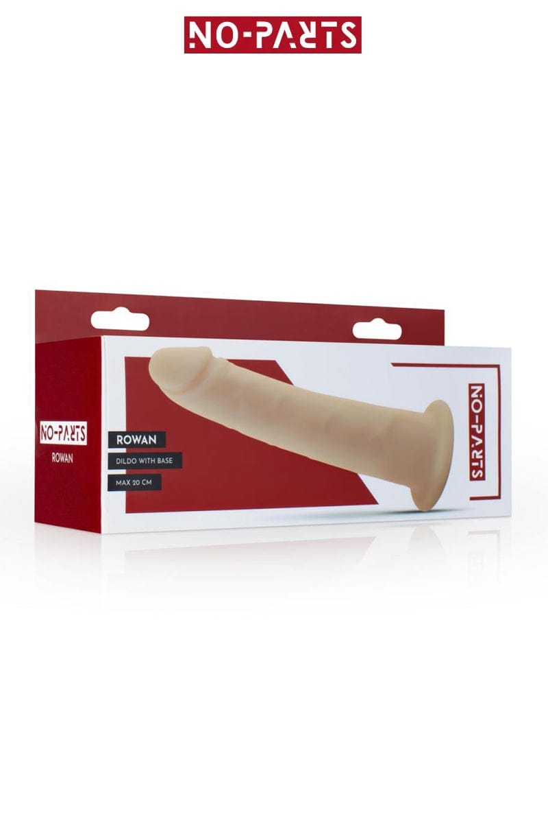 Gode gros ventouse pénis avec veines réalistes Rowan 20 cm - No-Parts