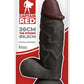 Gode noir XXL The Strong Black 26 x 6,5 cm pour expert(e)s - Captain Red