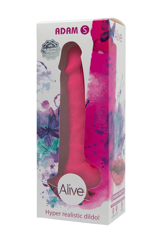 Godemiché hyper réel thermo réactif double densité Adam S rose - Alive