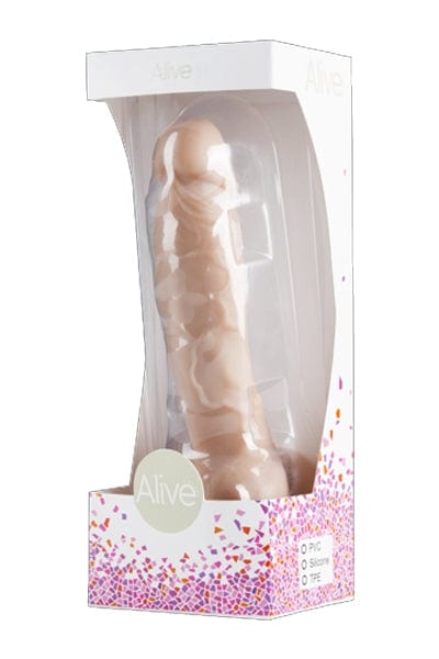 Godemichet pénis veineux réaliste avec ventouse Cesar 17.5 x 4cm - Alive