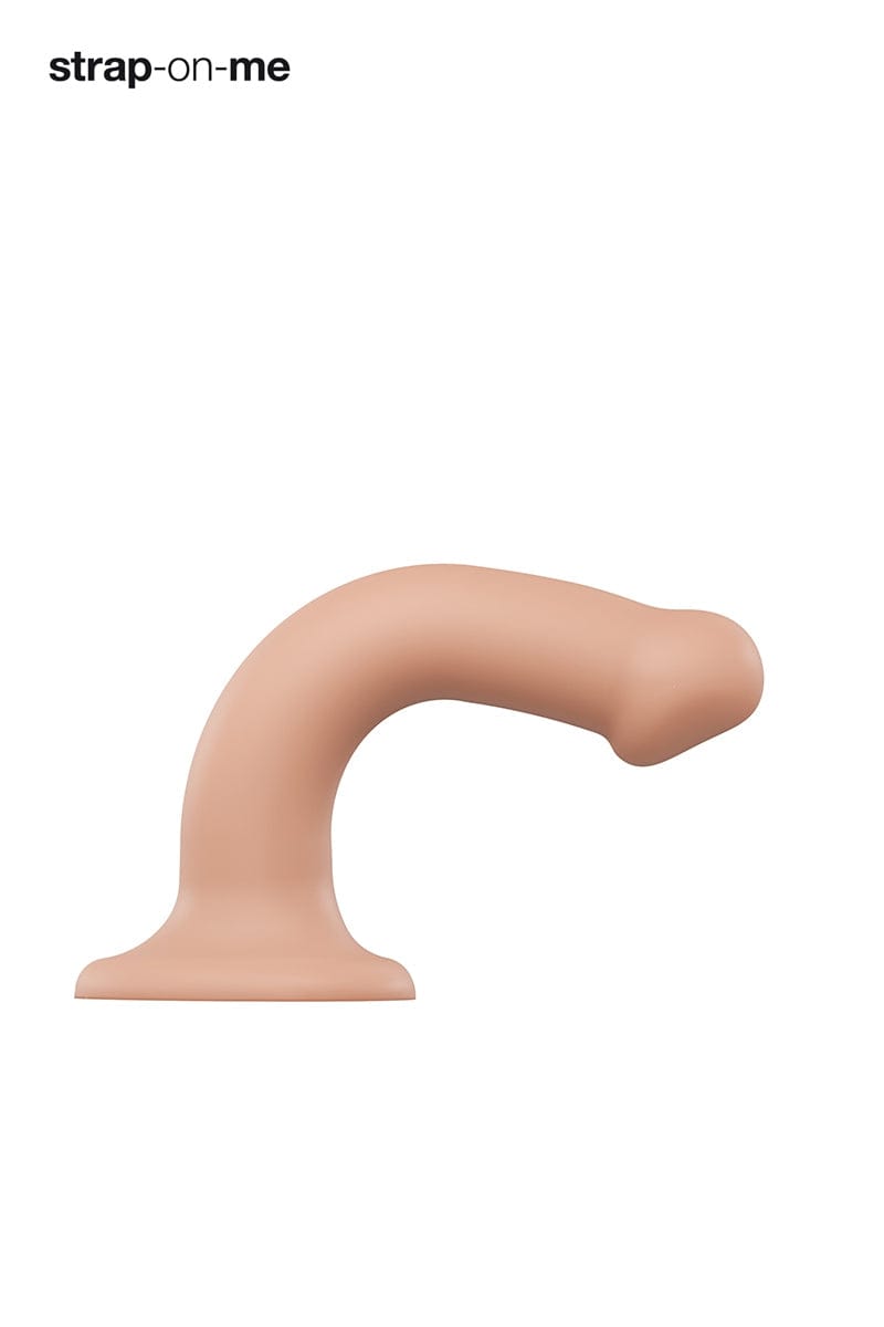 Godemichet ventousé chair technologie dual-density M 18cm - Strap-On-Me