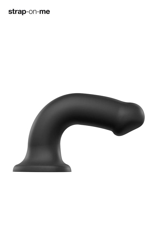 Godemichet ventouse dual-density noir taille XL 20cm - Strap-On-Me