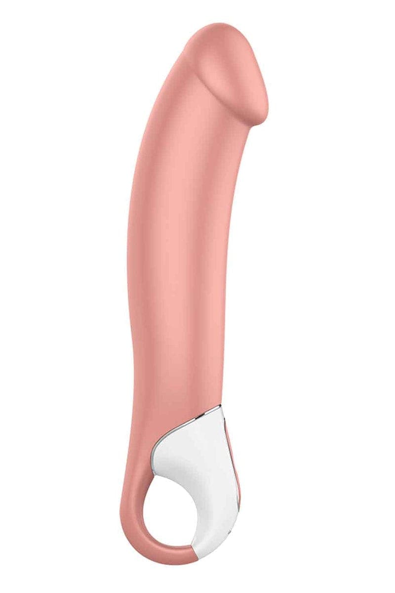 Gros vibro étanche rechargeable silicone bio compatible Master - Satisfyer