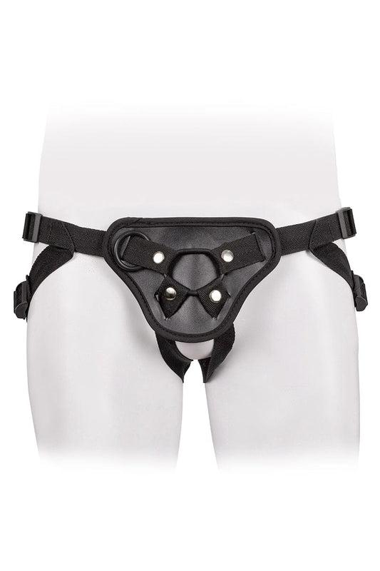 Harnais gode-ceinture noir pour femme Le dompteur - Jacquie et Michel