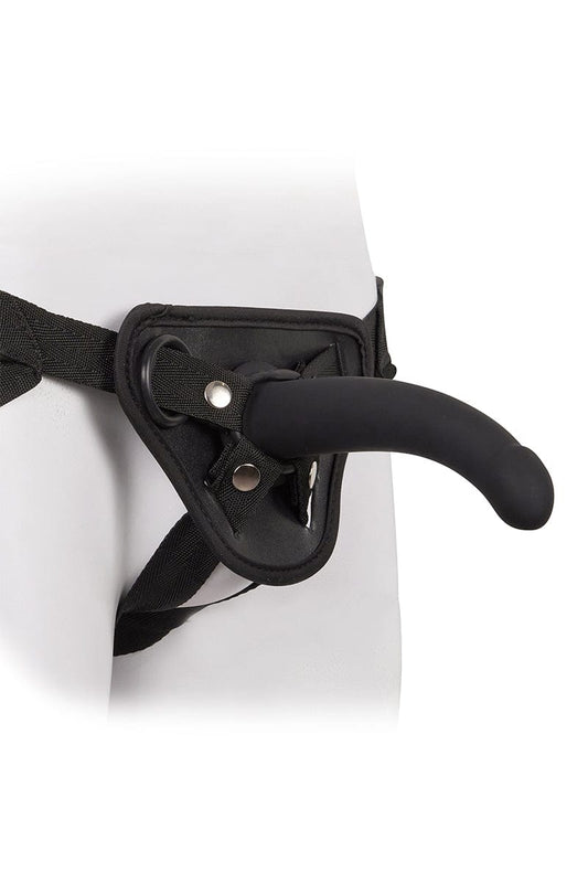 Harnais gode-ceinture noir pour femme Le dompteur - Jacquie et Michel