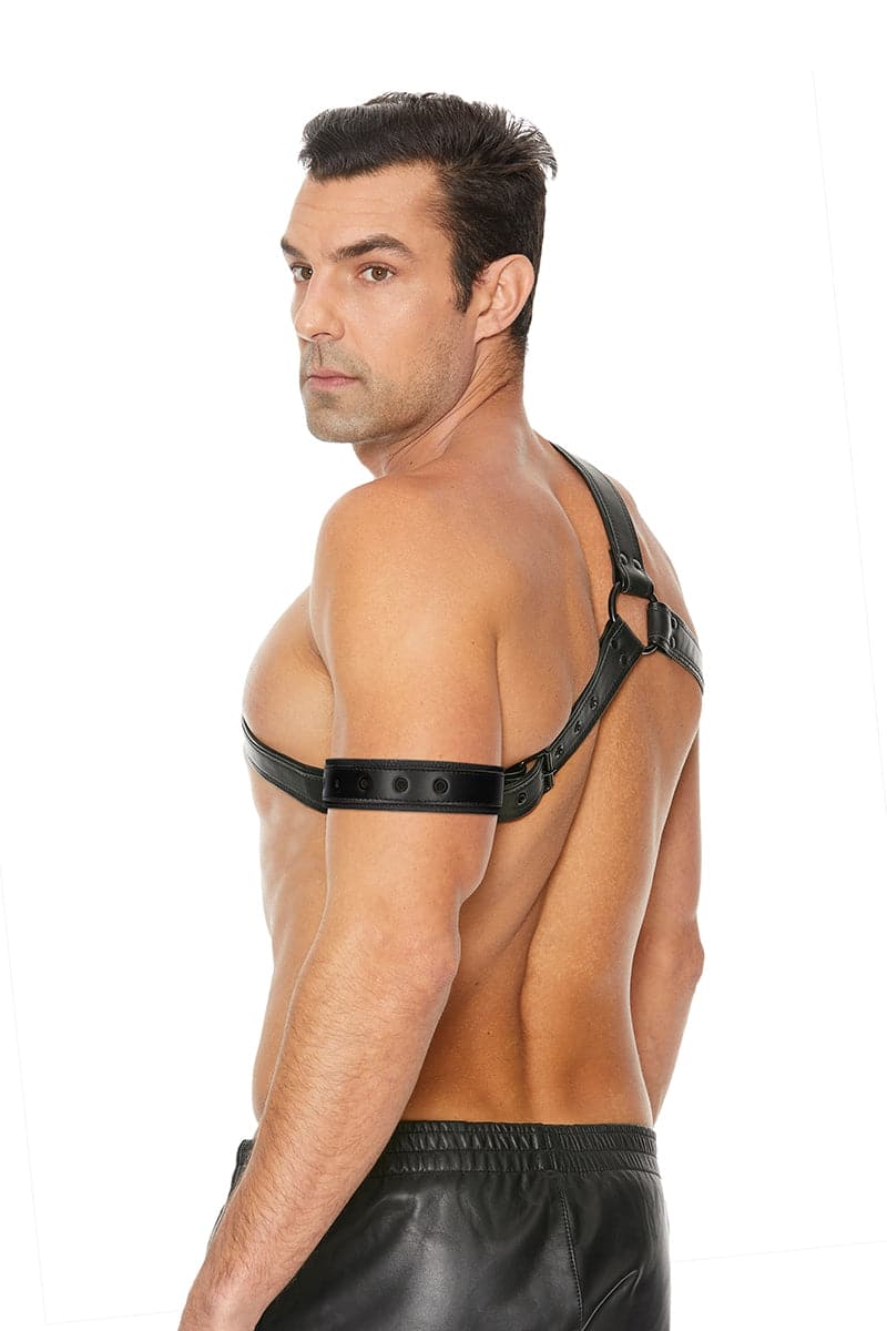 Harnais pour homme réglable accessoire bdsm Gladiator noir - Ouch!