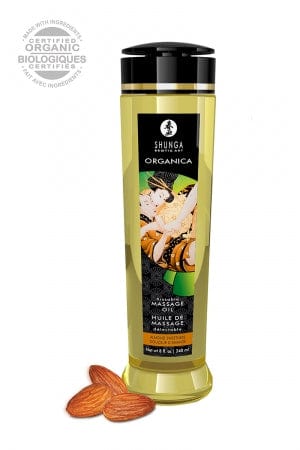 Huile de massage BIO Douceur d'amande - Shunga