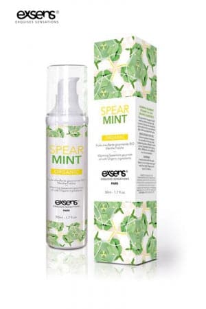 Huile de massage BIO menthe fraiche - Exsens