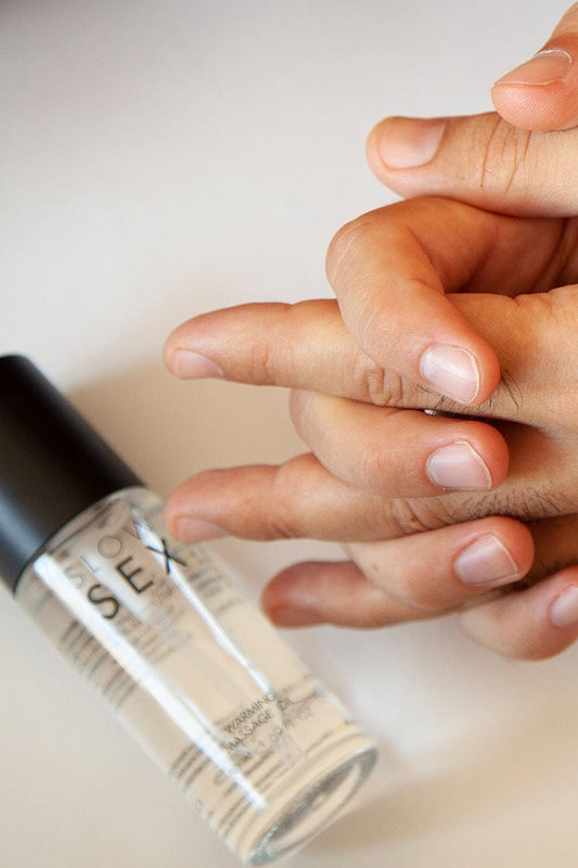 Huile de massage érotique sensation chauffante 50ml - Bijoux Indiscrets