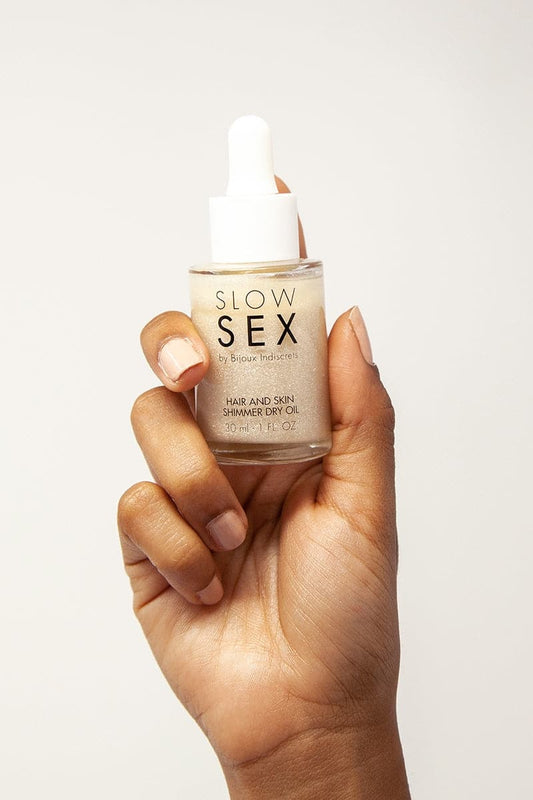 Huile sèche brillante pour parties intimes 30ml - Bijoux Indiscrets