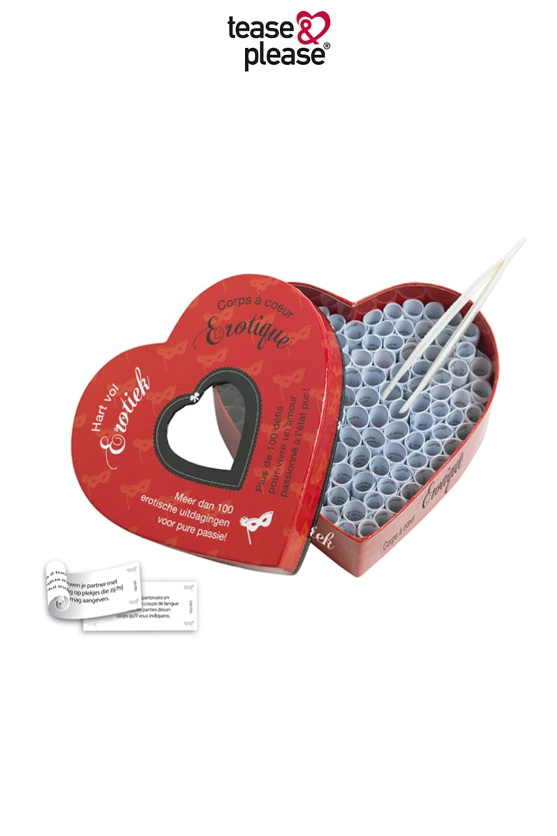 Jeu Corps à Coeur Erotique - Tease and Please