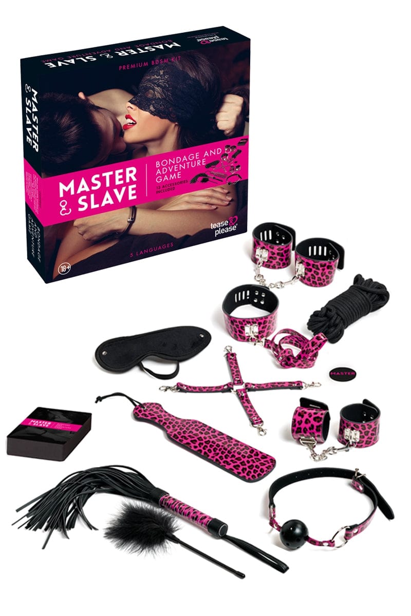 Jeu de bondage érotique 13 accessoires BDSM Master & Slave - Tease and –  Only Love