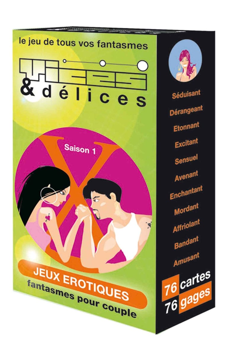 jeu érotique pour couples vice et délice