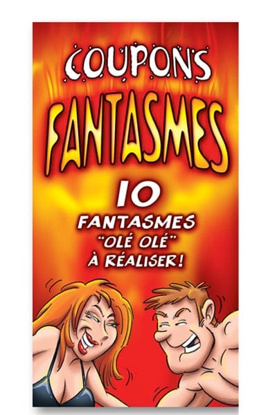 Jeu érotique à faire en couple coupons fantasmes hot à réaliser - Ozzé