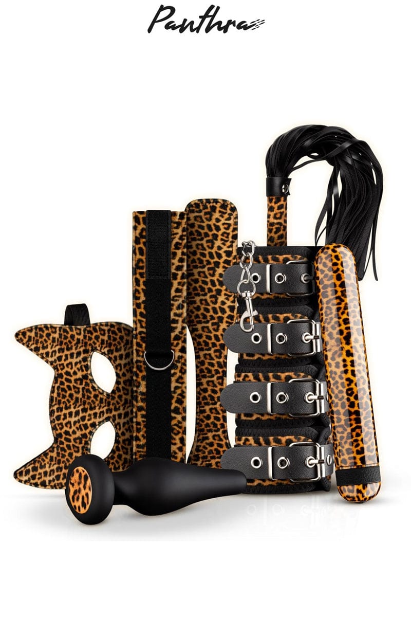 Kit 8 accessoires BDSM panthère pour amateurs Gato - Panthra