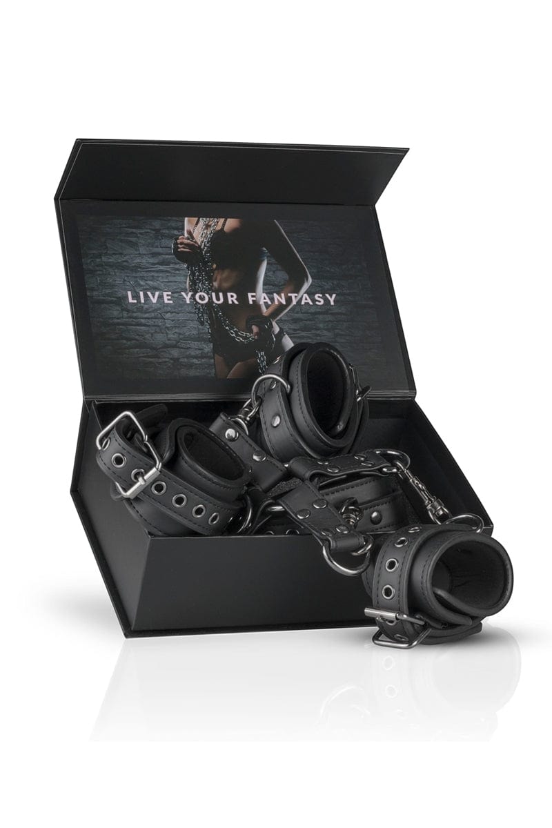 Kit d'attaches Hogtie + 4 menottes - Easytoys Fetish Collection