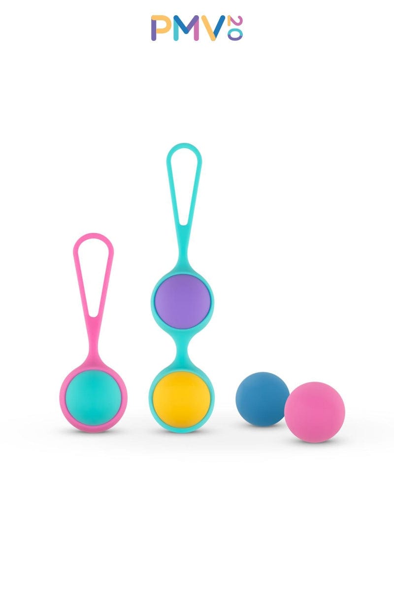 Kit d'entrainement pelvien 5 boules de geishas amovibles poids différents Vita - PMV20