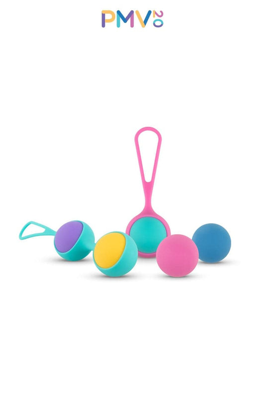 Kit d'entrainement pelvien 5 boules de geishas amovibles poids différents Vita - PMV20