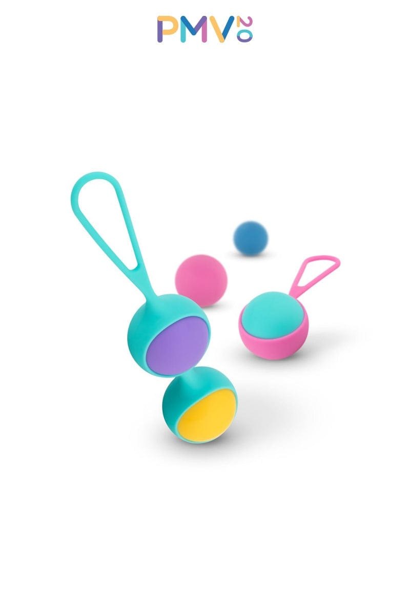 Kit d'entrainement pelvien 5 boules de geishas amovibles poids différents Vita - PMV20