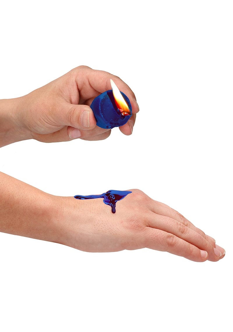 Lot de 4 bougies basse température SM colorées et parfumées - Ouch!