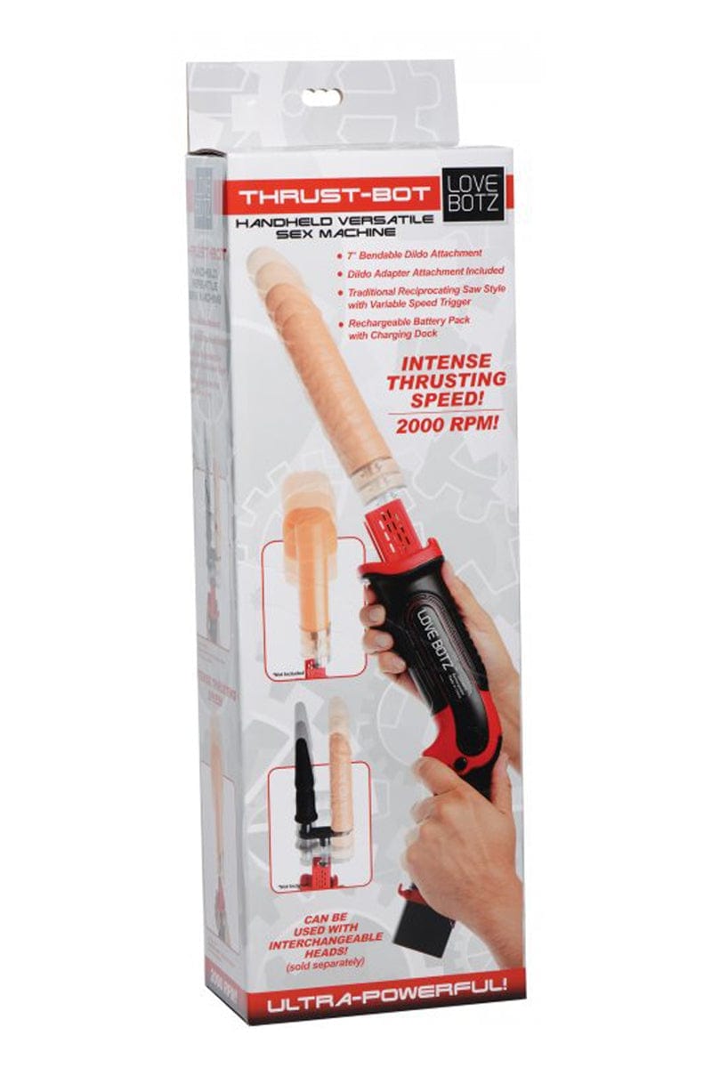 Love Machine portable Thrust-Bot gode va-et-vient 18cm - LoveBotz