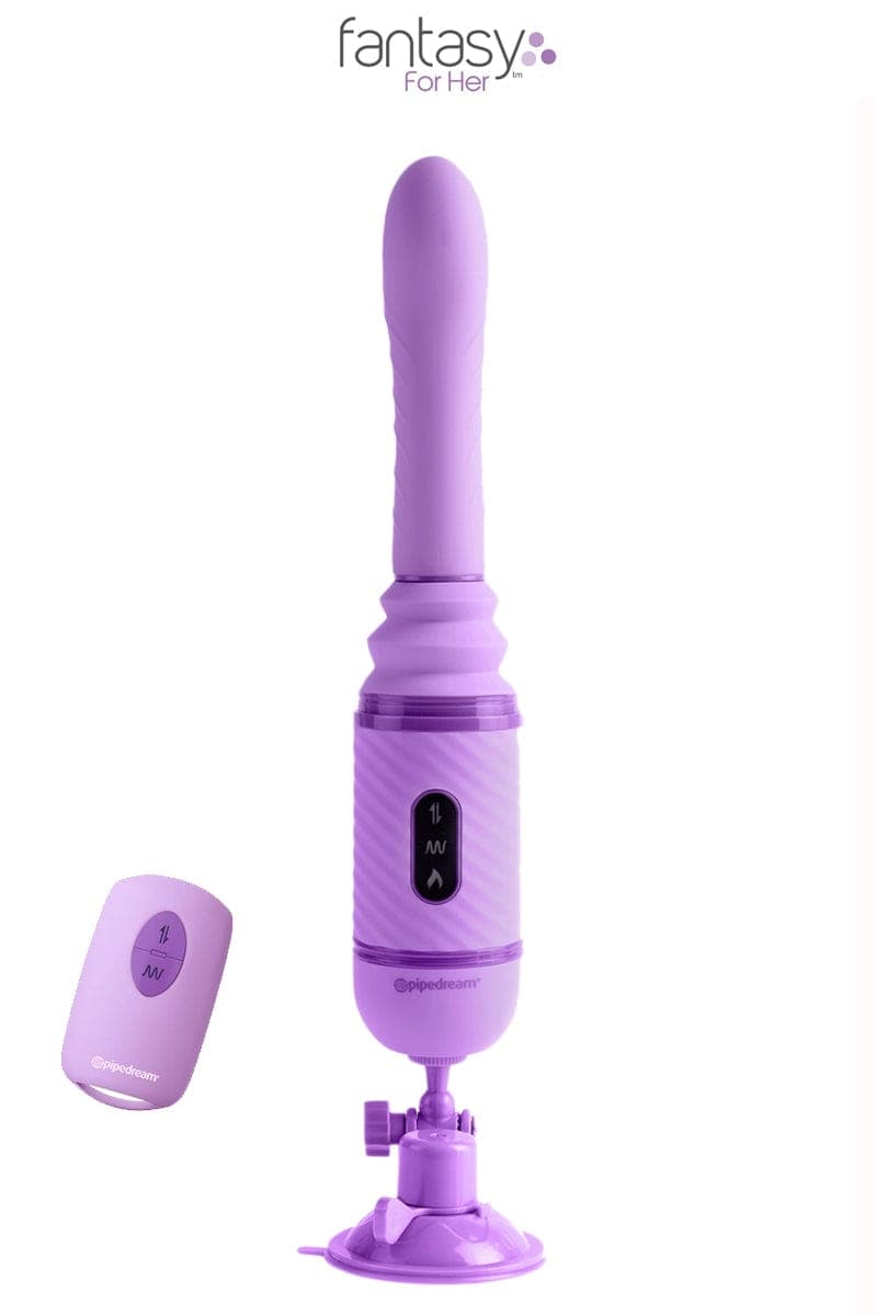 Love machine vibro va-et-vient télécommandé Love Thrust-Her - Pipedream