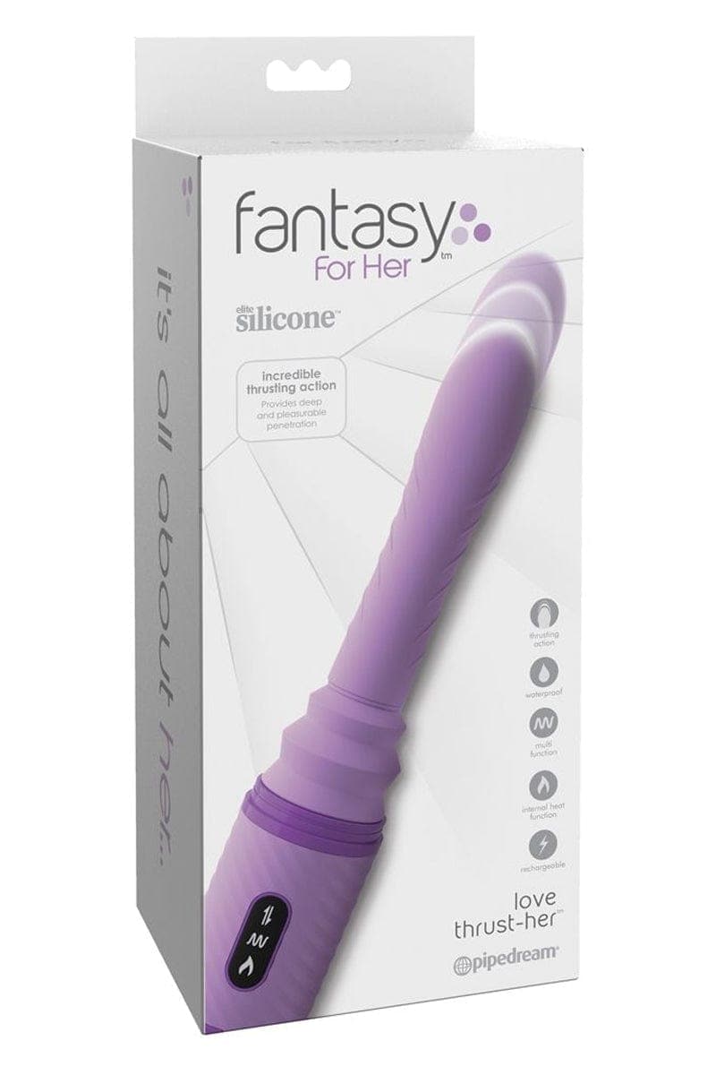 Love machine vibro va-et-vient télécommandé Love Thrust-Her - Pipedream