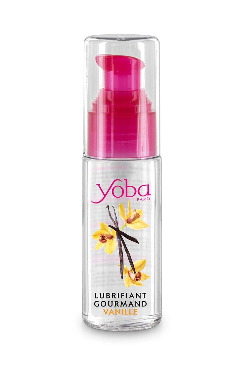 Lubrifiant comestible parfumé vanille rapport sexuel confortable 50ml - Yoba