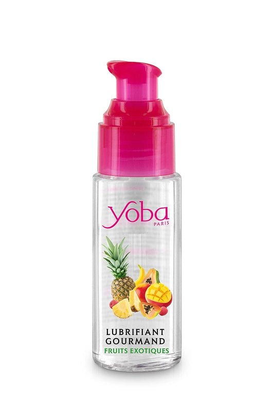 Lubrifiant intime parfumé pour fellation gourmande Fruits Exotiques 50ml - Yoba