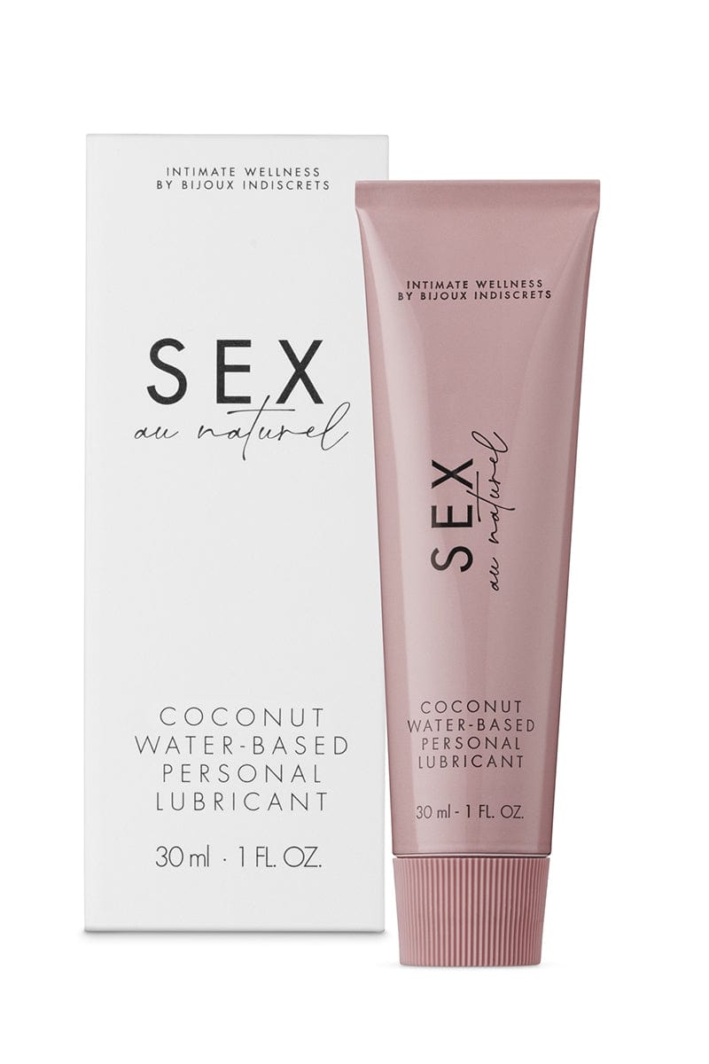 Lubrifiant parfumé à la noix de coco naturelle à base d'eau Tube 30 ml - Sex au naturel