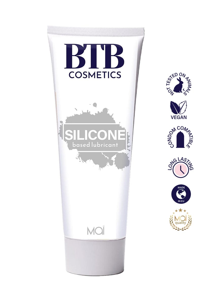 Lubrifiant silicone vegan longue durée sans parfum 100 ml - BTB