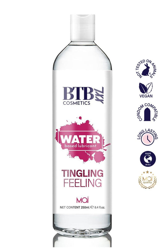 Lubrifiant stimulant base eau booster de sensations 250 ml - BTB