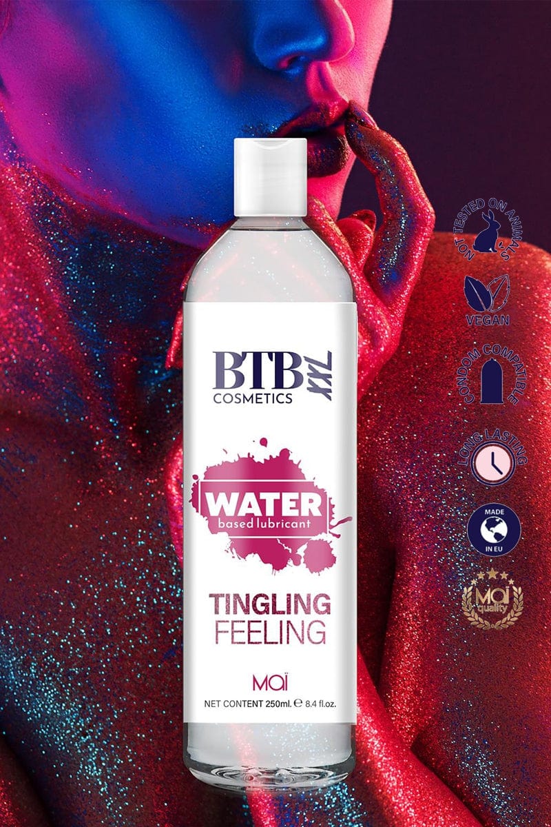 Lubrifiant stimulant base eau booster de sensations 250 ml - BTB