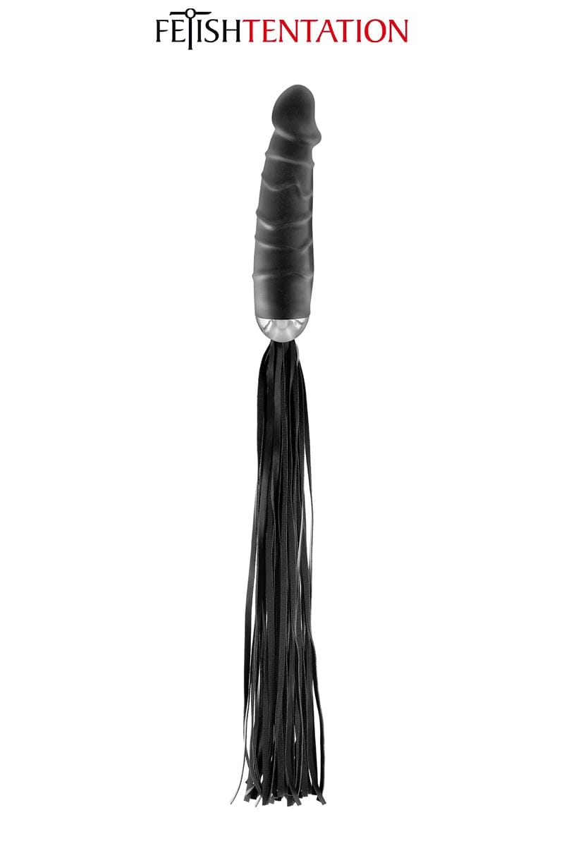 Martinet godemichet double fonction 2 en 1 soumission bdsm - Fetish Tentation