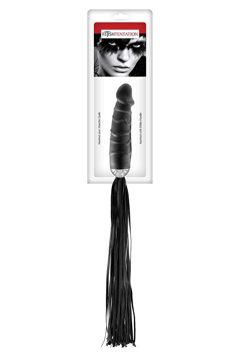 Martinet godemichet double fonction 2 en 1 soumission bdsm - Fetish Tentation