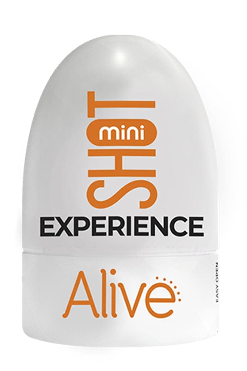 Masturbateur de poche forme anus 8,5 x 5 cm texturé et doux - Alive