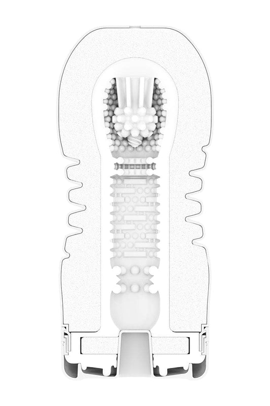 Masturbateur flexible à usage unique Rolling Head Cup 15cm - Tenga