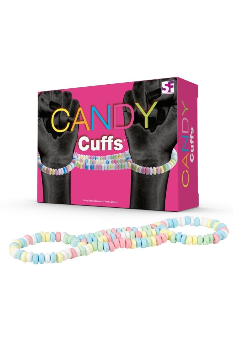 Menottes érotiques en bonbons comestibles 45g - Spencer & Fleetwood