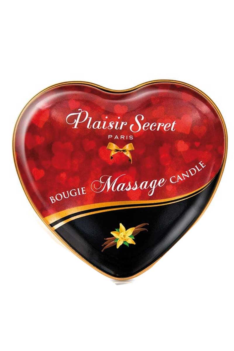 Mini bougie de massage douce goût Vanille 35ml - Plaisir Secret