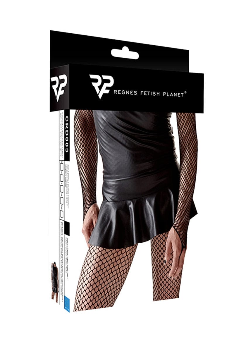 Mini jupe taille basse noire pour homme travesti - Regnes