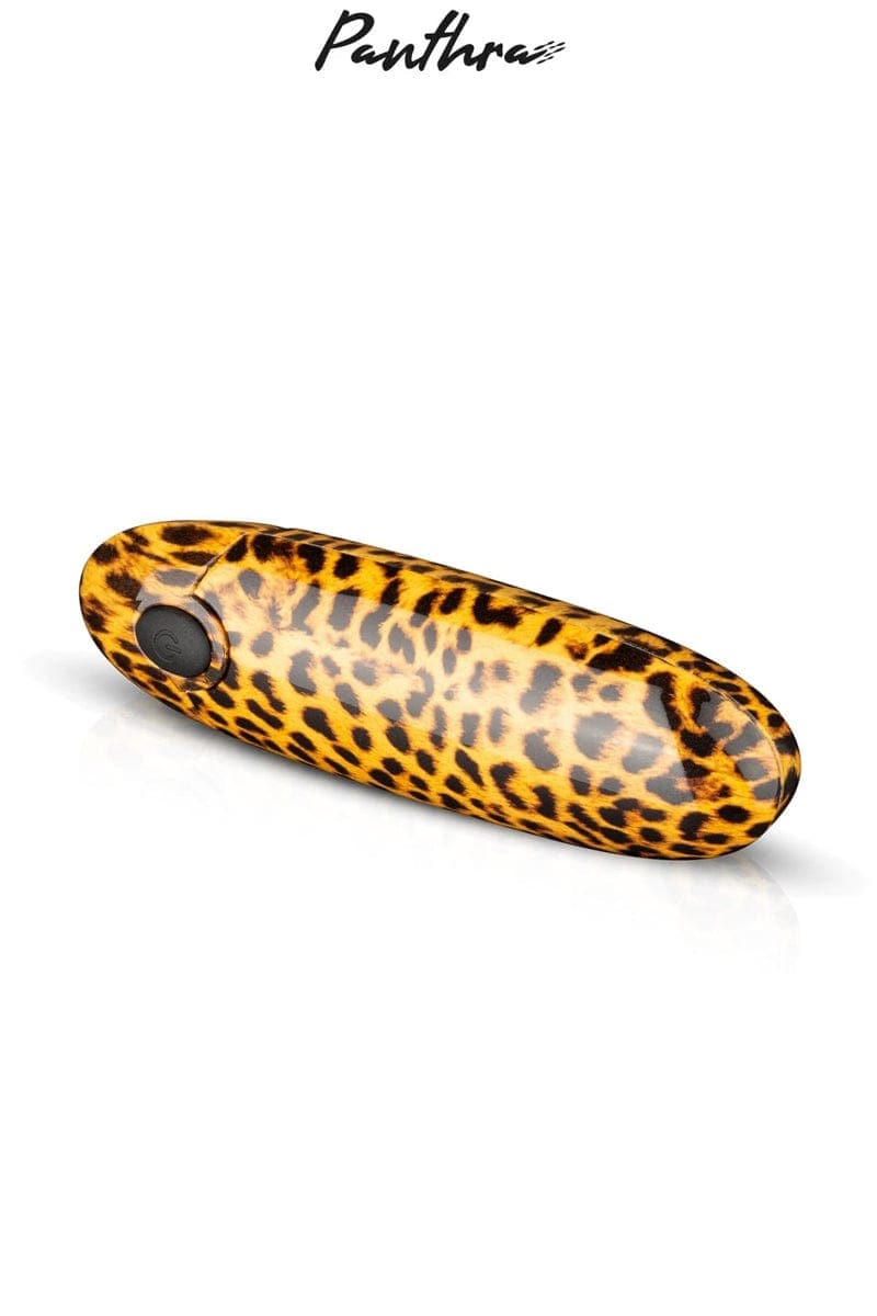 Mini vibro rouge à lèvres stimulation clitoris Asha + pochette - Panthra