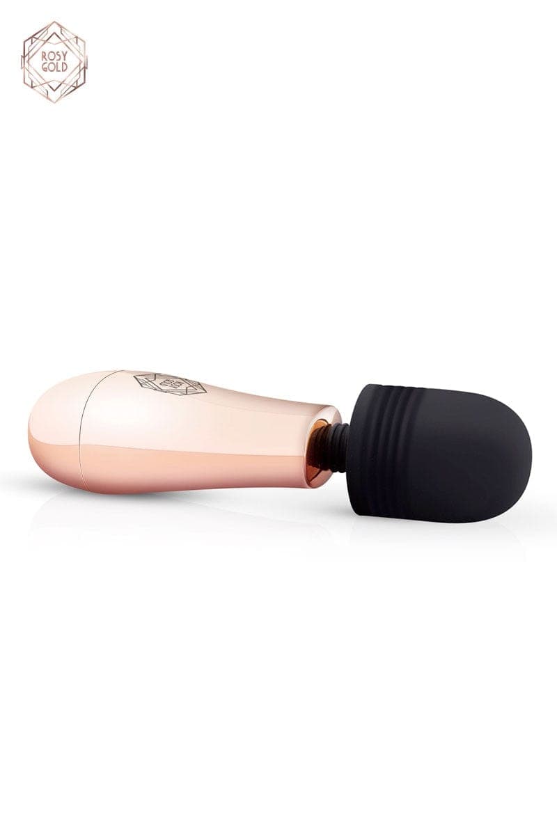 Mini vibromasseur 10 modes stimulation clitoris Massager 12,5cm - Rosy Gold
