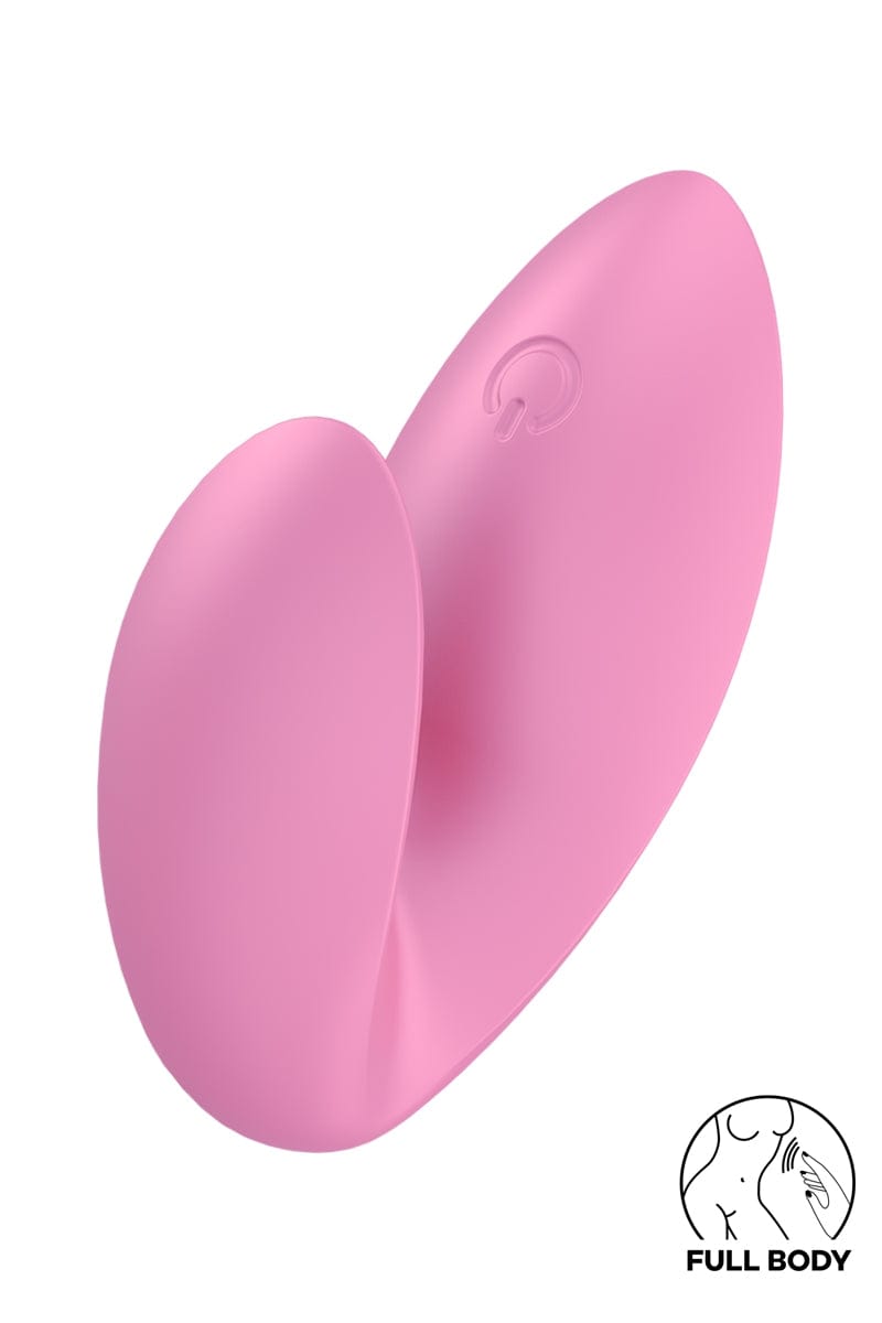 Mini vibromasseur stimulant érogène Love Riot rose - Satisfyer