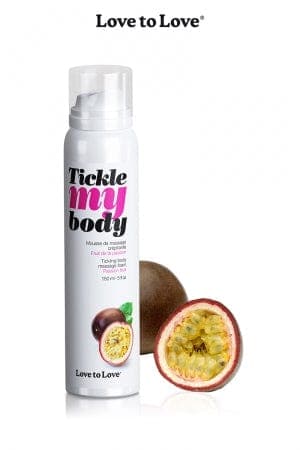 Mousse massage crépitante Fruits de la passion - Love to love