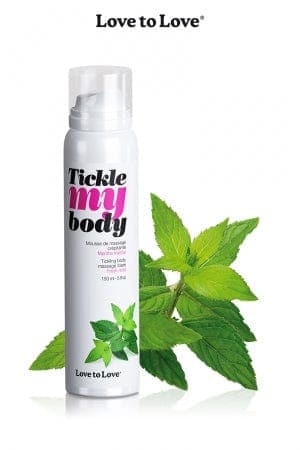 Mousse massage crépitante Menthe - Love to Love